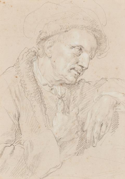 Jean-Baptiste Greuze - Portrait eines Mannes