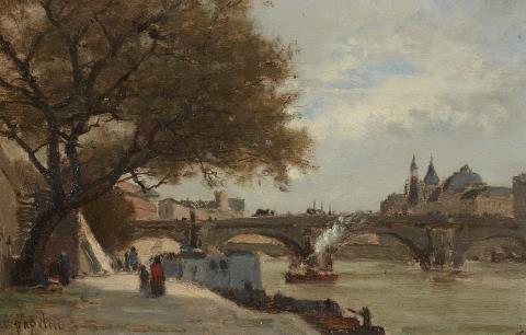 Victor de Papelen - The Seine in Paris