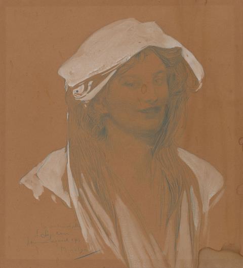 Alphonse Mucha - Portrait
