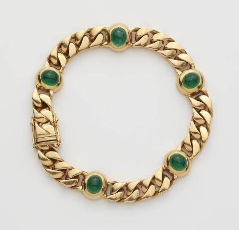Juwelier Richarz - Gliederarmband mit Smaragden
