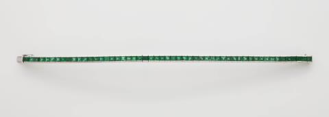  Gübelin - Rivièren-Armband mit Smaragden