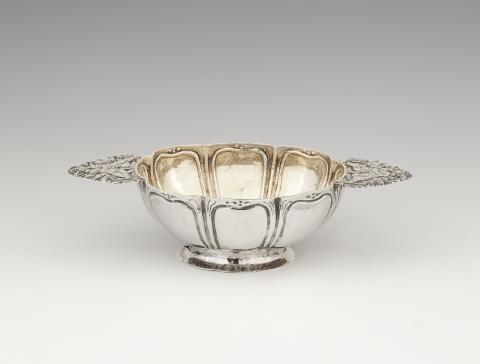 A rare Frisian silver wedding bowl