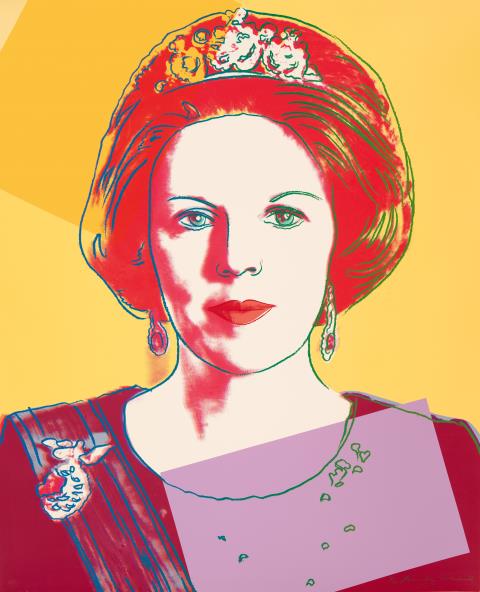 Andy Warhol - Queen Beatrix (From: Reigning Queens)