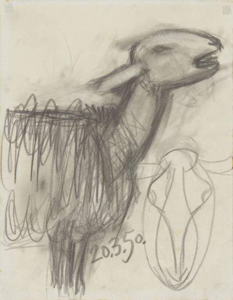 Pablo Picasso - Étude pour la chèvre