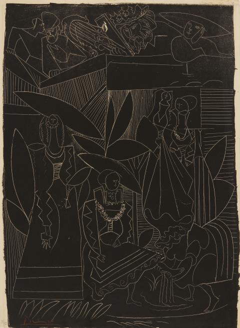 Pablo Picasso - David et Bethsabée