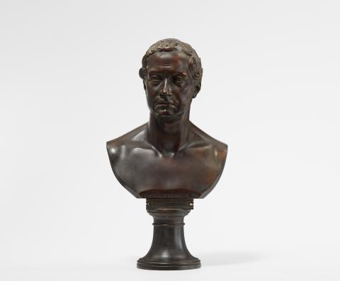 A bronze bust of King Frederick William III