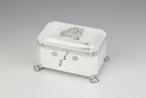 Gottlob Ludwig Howaldt - A Neoclassical Berlin silver sugar box