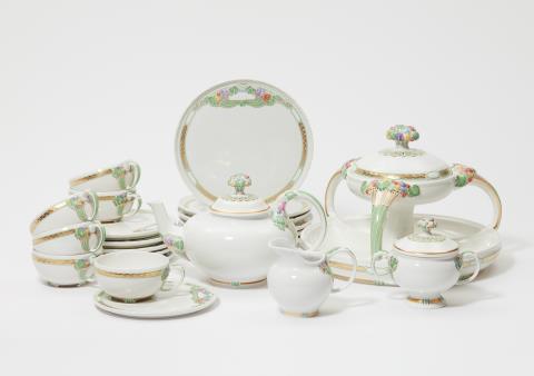 Theo Schmuz-Baudiss - A Berlin KPM porcelain tea service with Ceres motifs