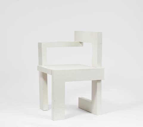 Gerrit Thomas Rietveld - A "Steltman Stoel" chair
by Gerrit Rietveld (1888 - 1964)