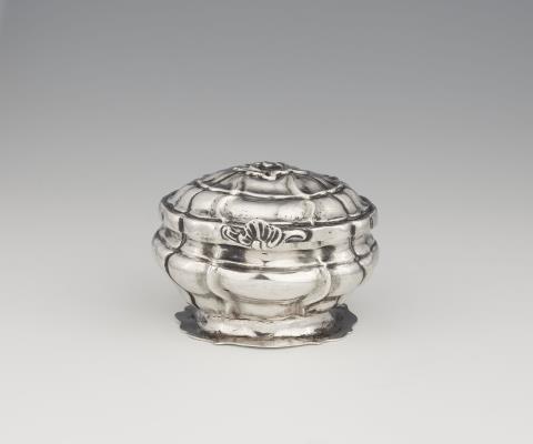 Johann Jakob II Biller - A miniature Augsburg silver box