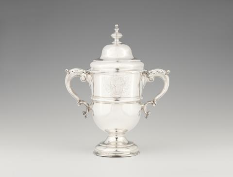 Frederick Kandler - A George II silver cup and cover