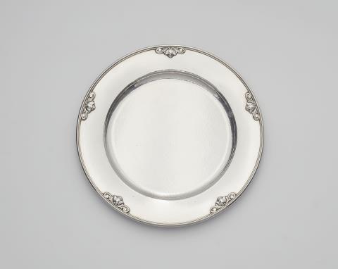 Johan Rohde - A Copenhagen silver plate, model no. 642