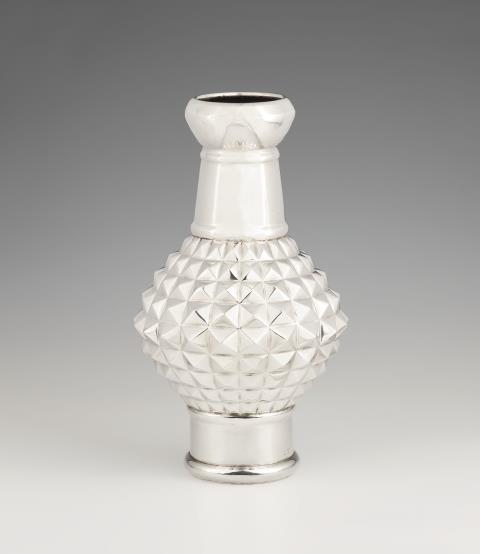 Wilhelm Nagel - A silver baluster-form vase