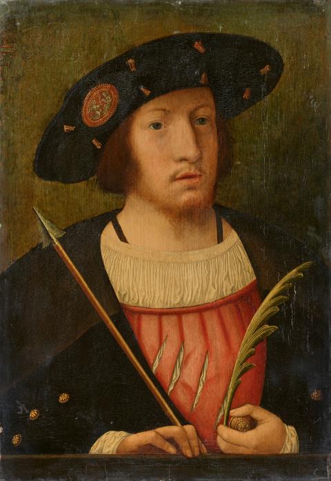 Deutscher Meister um 1520/1530 - Bildnis eines Mannes