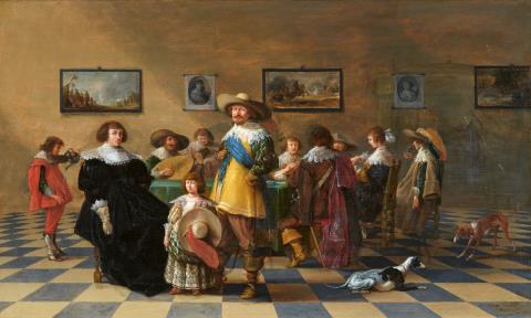 Palamedes Palamedesz. - Merry Company in an Interior