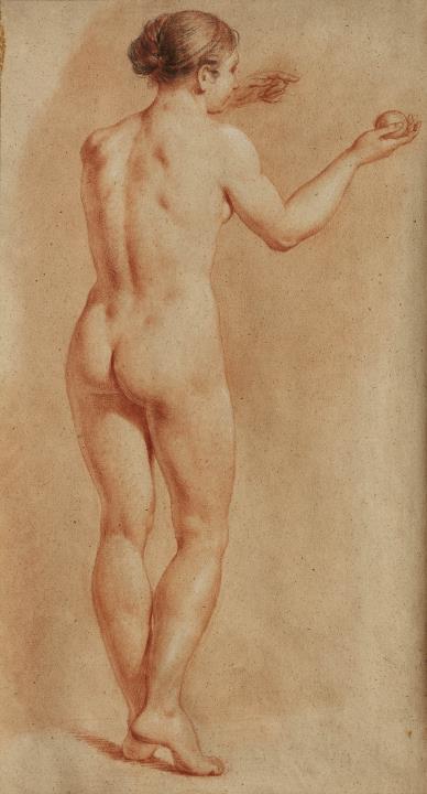 Johann Gottfried Schadow - Standing Female Nude