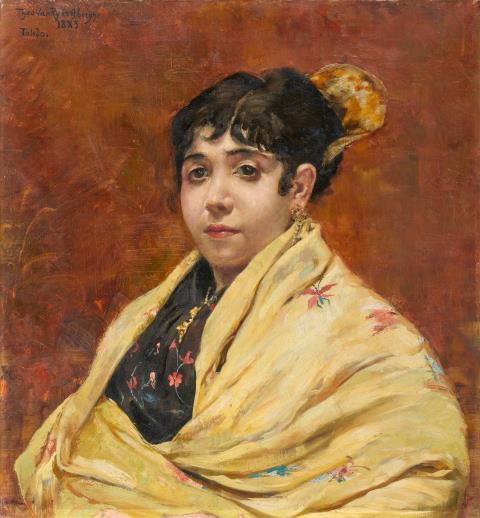 Theo Van Rysselberghe - Bildnis einer jungen Spanierin