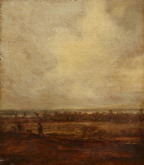 Jan van Goyen - Panoramic Landscape with Travellers