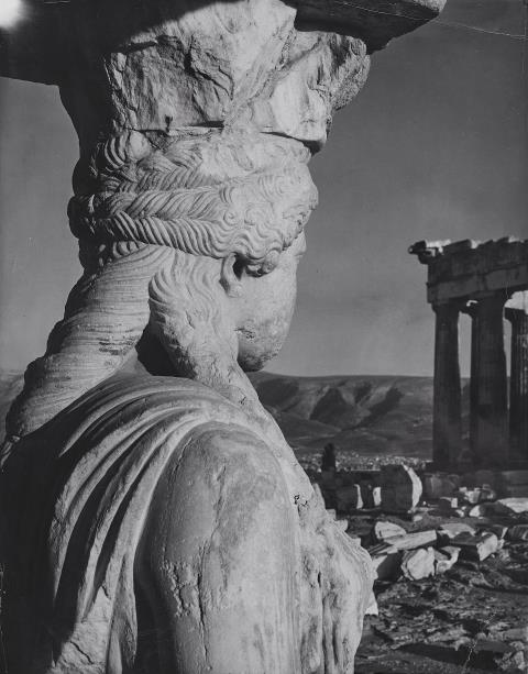 Walter Hege - Koren des Erechtheion, Akropolis