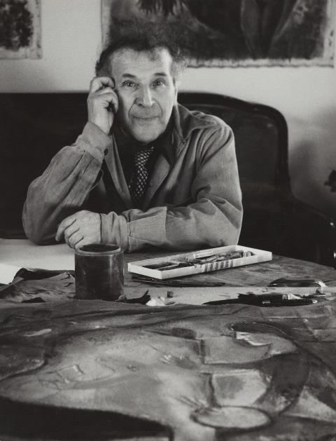 Herbert List - Marc Chagall, Orgeval near Paris