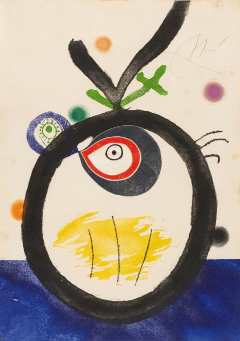 Joan Miró - From: Quatre Colors Aparien el Món