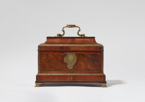 Abraham Roentgen - A tea caddy by Abraham Roentgen