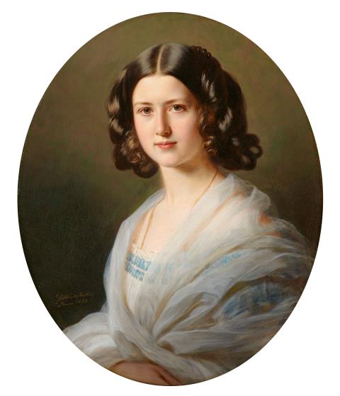 Franz Xaver Winterhalter - Bildnis Gabrielle de Lagrené