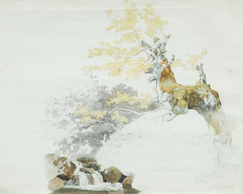 Ernst Welker - Forest Scene