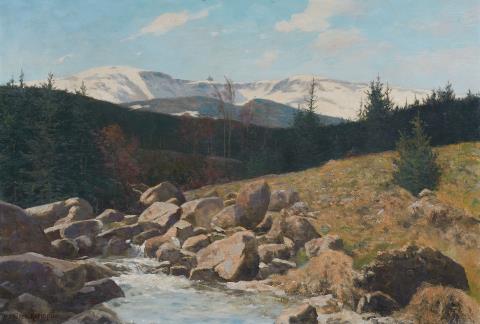 Paul Müller-Kaempff - Die Schneegruben im Riesengebirge
