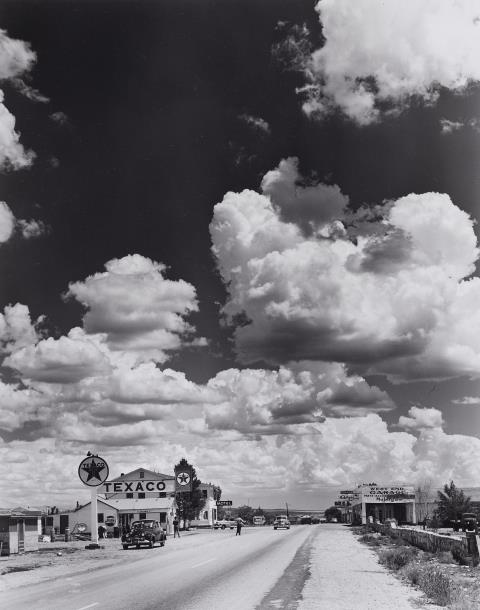 Andreas Feininger - Route 66, Arizona