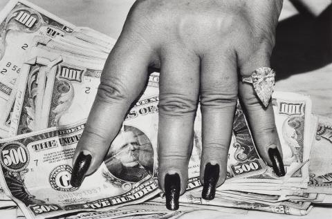 Helmut Newton - Fat Hand and Dollars, Monte Carlo