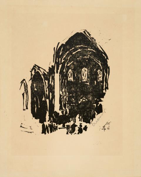 Josef Albers - In the Cathedral: Small Middle Nave