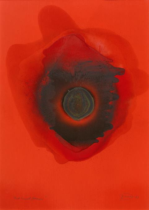 Otto Piene - Red Turned Green