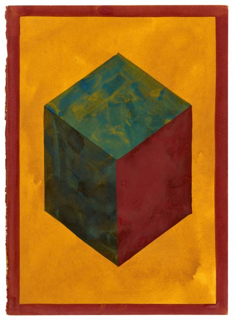 Sol LeWitt - Untitled (Cube)