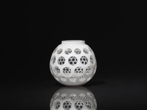  Hermès - A spherical vase
Les Cristallerie de St. Louis for Hermès Paris