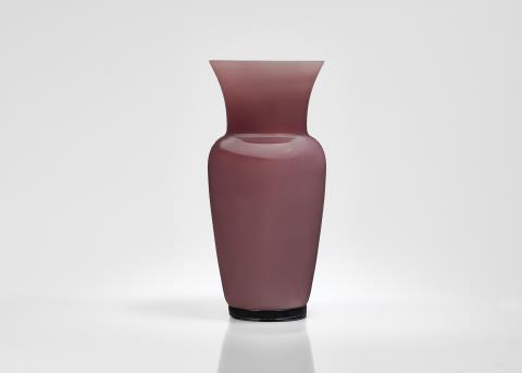  Venini & C. Murano - An 'Opalino' vase
Venini & C., Murano, design attributed to Paolo Venini, produced in 1982.