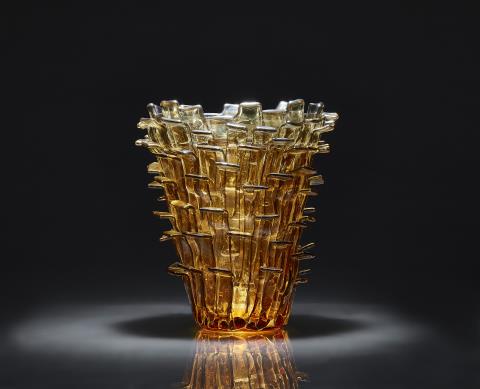  Venini & C. Murano - A 'Ritagli' vase
Venini & C., designed by Fulvio Bianconi, 1989, produced in 2001.