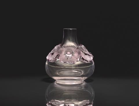  Lalique Verrerie - Vase Atossa
Lalique, Wingen-sur-Moder, Entwurf Marie-Claude Lalique, Ausführung ab 1972.