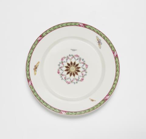 Königliche Porzellanmanufaktur Berlin KPM - A dinner plate from the service for Crown Prince Friedrich Wilhelm