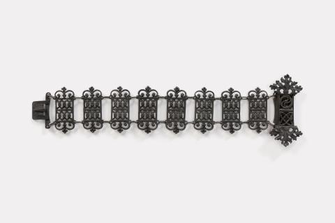Johann Conrad Geiss - A cast iron bracelet