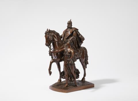 Reinhold Begas - Reinhold Begas
Kaiser Wilhelm I. zu Pferd, geführt von der Allegorie des Sieges