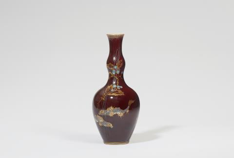 Königliche Porzellanmanufaktur Berlin KPM - Vase mit zwei Skorpionfischen