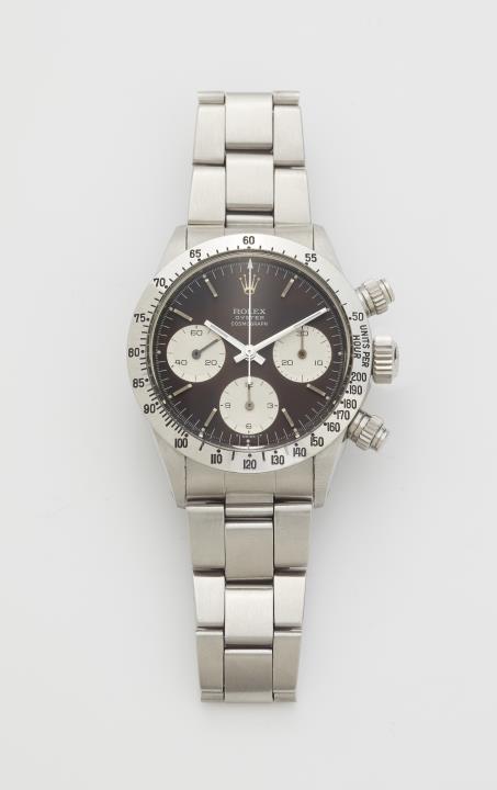 Rolex SA - A stainless steel Rolex Cosmograph "Daytona" ref. 6265 gentleman´s wristwatch.