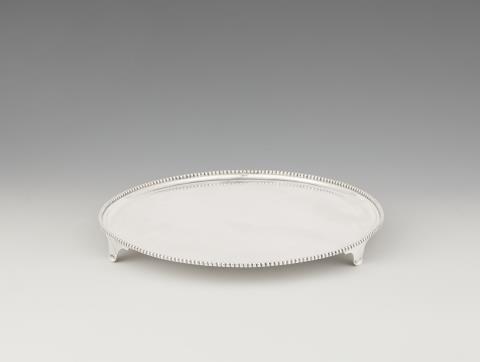 Diederik Willem Rethmeyer - An Amsterdam silver tray