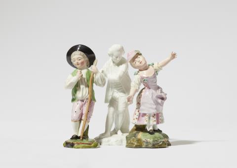  Kurmainzische Manufaktur Höchst - Drei Kinderfiguren