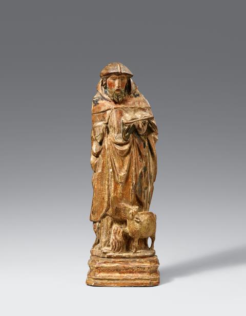 Mechelen - An early 16th century Mechelen figure of Saint Anthony