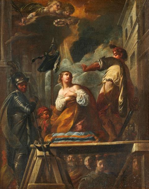  Venezianischer Meister - Das Martyrium der Hl. Cäcilie