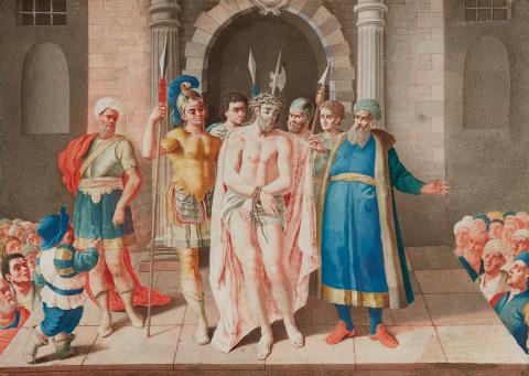 Johann König - Ecce Homo
Pilatus wäscht seine Hände in Unschuld
