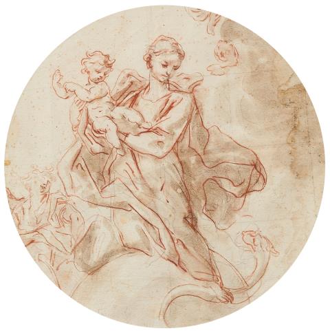 Franz Ignaz Günther - Sketch for a depiction of Maria Immaculata