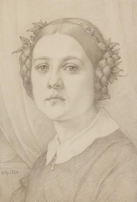 Eduard Jakob von Steinle - Karoline Steinle, Daughter of the Artist